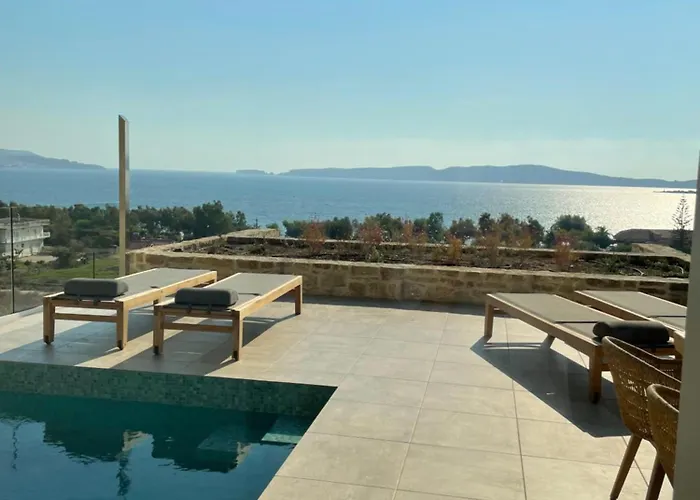 Sunset With Seaview & Private Pool ヴィラ ジアロヴァ